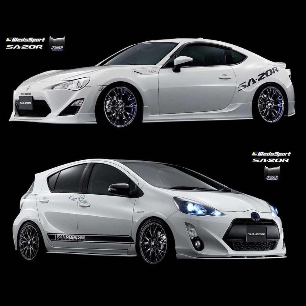 Weds SA-20R 4x100 16x5J+45 軽自動車 WedsSport SA-20R - 16x5.0 +45 4x100 - 65 Bore - 5.85 kg - WBC
