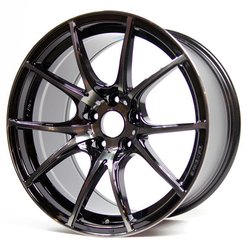 WedsSport SA-10R 18x9.5 +38 5x114.3 R Concave | Zebra Black