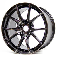 Rueda WedsSport SA-10R 18x9.5 +45 5x100 en rueda Zebra Black (ZBB)