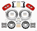 Kit de freno grande delantero Wilwood AERO6 con. Rotores ranurados de 2p para Impreza WRX 02-14