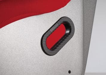 Asiento envolvente Bride Red Zeta IV FRP *APROBADO POR LA FIA*