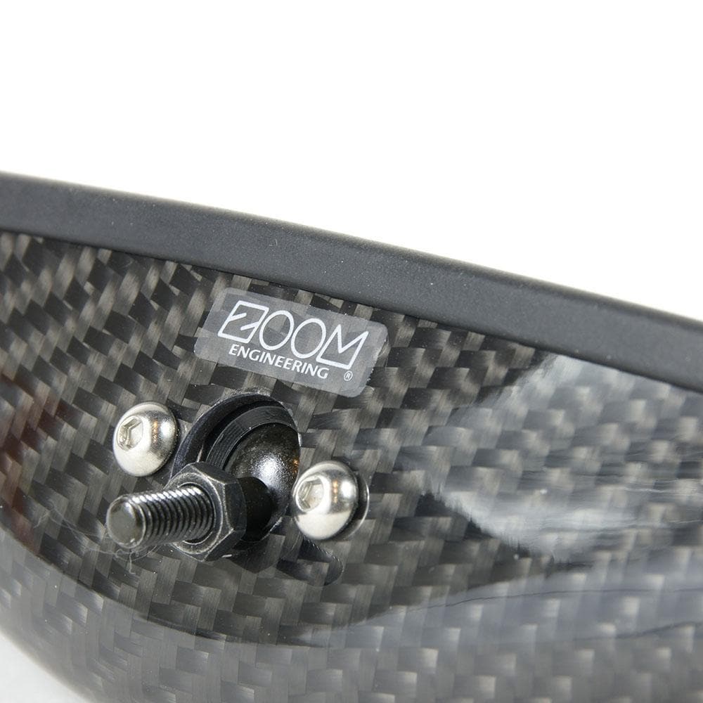 Zoom Engineering Carbon Fiber TS Rear View Mirror Set for the 2017+ Honda Civic Type R FK8